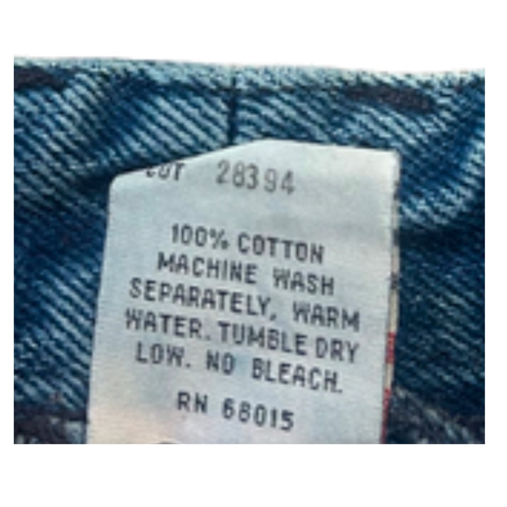 Vintage BONGO High Waist Straight Jeans | W25 x L25 (Vntg 7) | Medium Blue - Picture 7 of 7